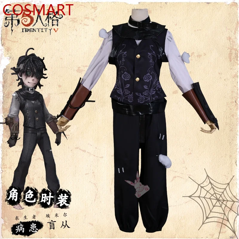 COSMART Identity V Patient Mang Cong Emil Psychologist Discipline Survivors Cosplay Costume Game Anime Party Uniform Hallowen
COSMART Identity V Patient Mang Cong Emil Psychologist Discipline Survivors Cosplay Costume Game Anime Party Uniform Hallowen