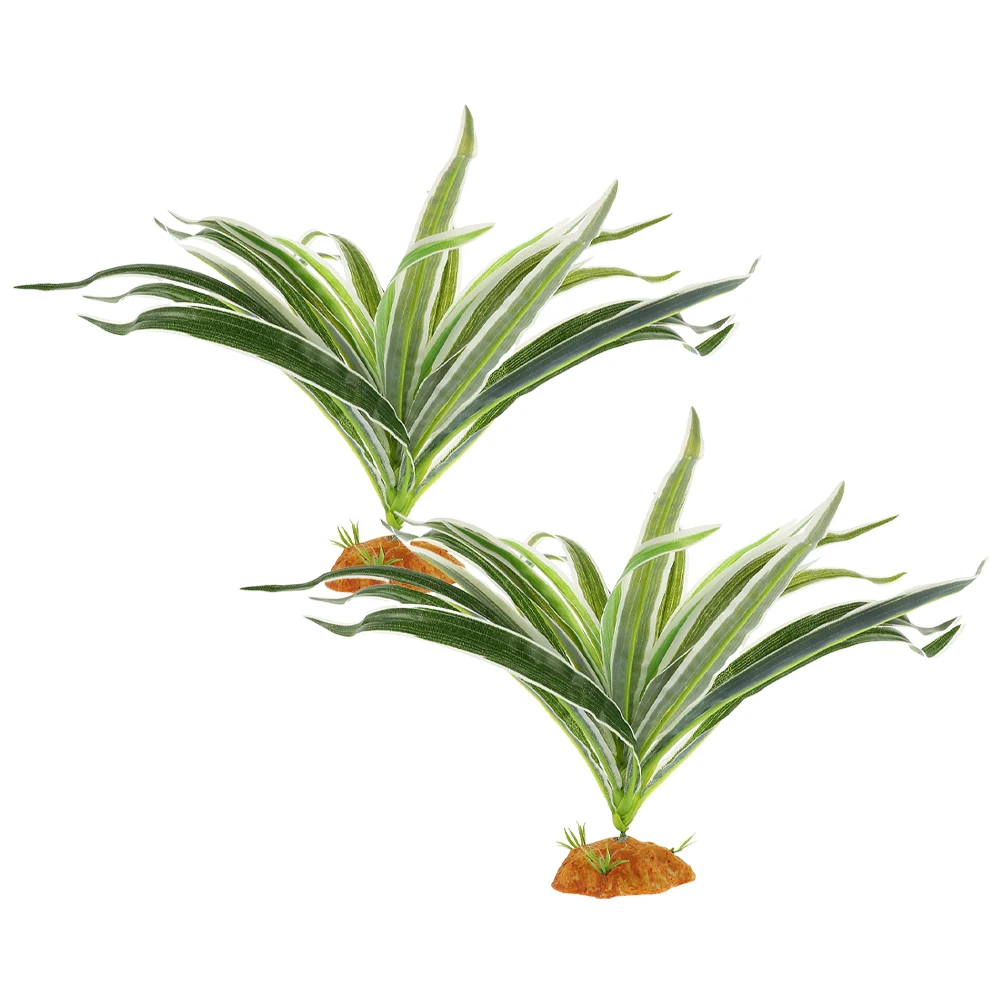 2 Pcs Decorative Plants Reptile Terrarium Artificial Resin Plastic Climbing Leaf Fish Tank Habitat Landscape Accessories Pet
2 Pcs Decorative Plants Reptile Terrarium Artificial Resin Plastic Climbing Leaf Fish Tank Habitat Landscape Accessories Pet