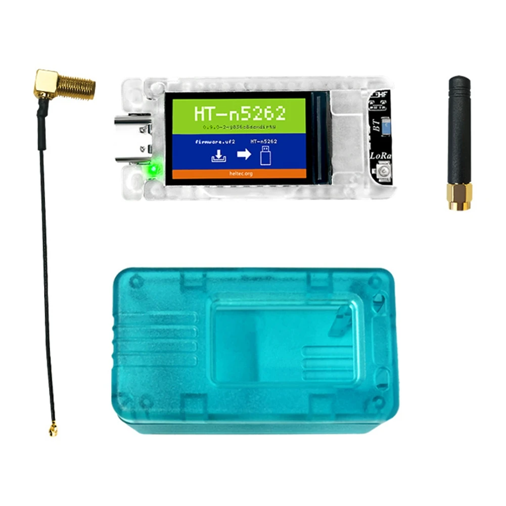 AU32-HELTECAUTOMATION Meshtastic Tracker Nordic Nrf52480 Sx1262 Lorawan Lora Development Board with Screen and Shell
AU32-HELTECAUTOMATION Meshtastic Tracker Nordic Nrf52480 Sx1262 Lorawan Lora Development Board with Screen and Shell