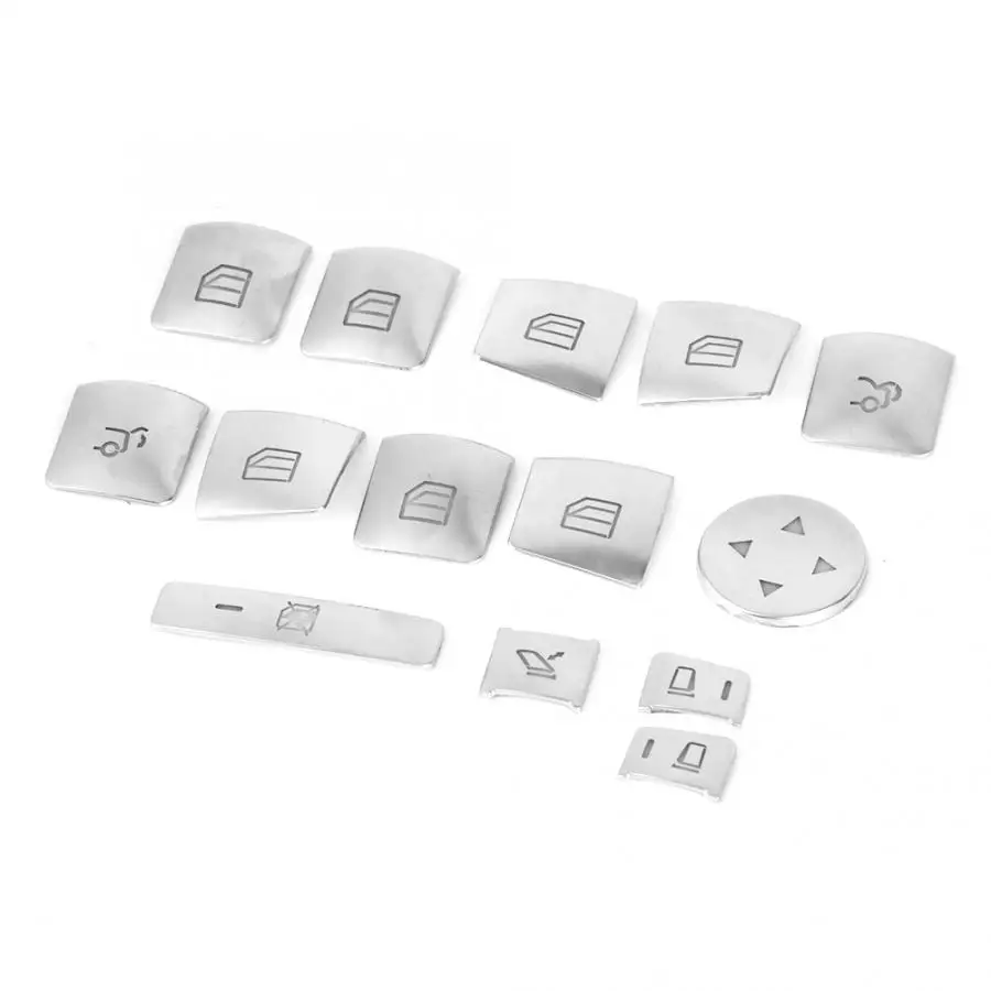 14Pcs/Set Car Window Lift Button Trim Cover Interior Decoration Accessory Fit for Mercedes-Benz Brand New Car Accessories
14Pcs/Set Car Window Lift Button Trim Cover Interior Decoration Accessory Fit for Mercedes-Benz Brand New Car Accessories