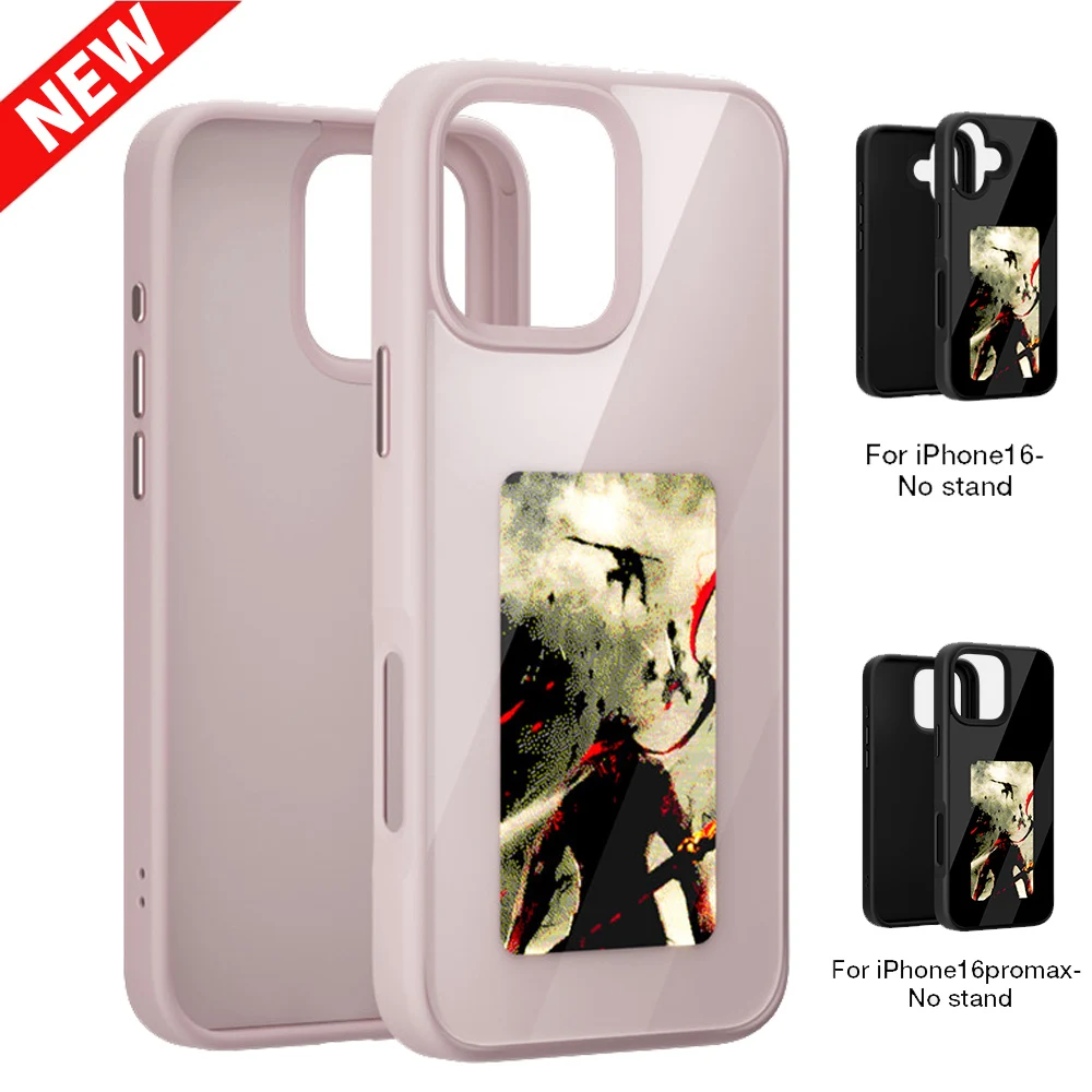 NFC Function Smart Phone Cases For iphone 15 16 13 Pro Max E ink Screen DIY Wireless Transmission Screen Projection Phone Case
NFC Function Smart Phone Cases For iphone 15 16 13 Pro Max E ink Screen DIY Wireless Transmission Screen Projection Phone Case
