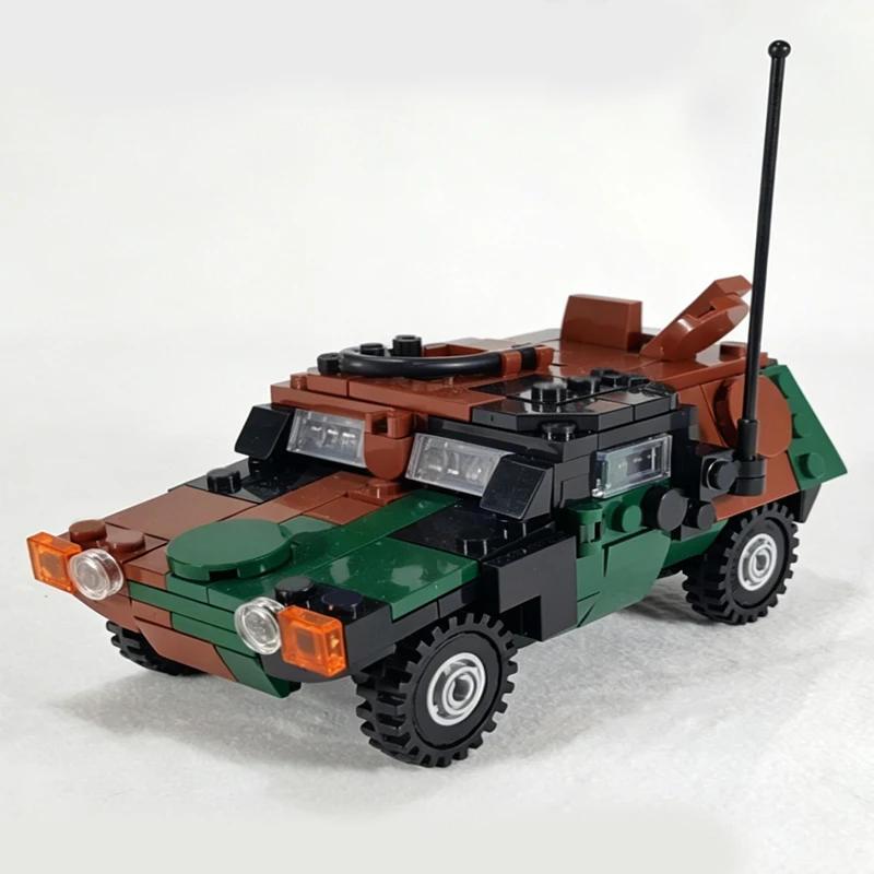 Military Armored Car Model MOC Building Bricks War Equipment Modular Technology Gifts Holiday Assemble Children Toys Suit
Military Armored Car Model MOC Building Bricks War Equipment Modular Technology Gifts Holiday Assemble Children Toys Suit