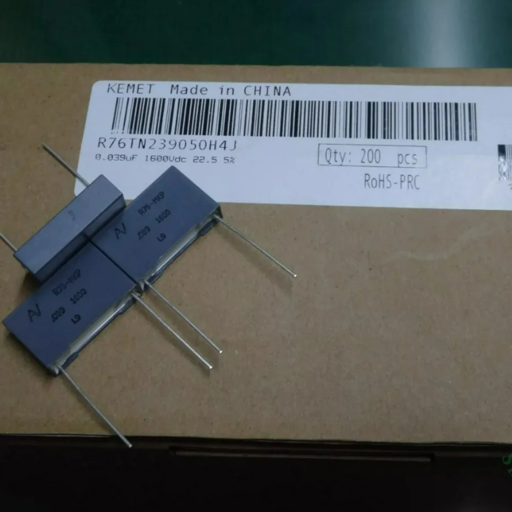 5pcs/lot AV R76 MKP 0.039uf 1600V 39nf 393 J brand new 22.5mm film capacitor R76TN239050H4J
5pcs/lot AV R76 MKP 0.039uf 1600V 39nf 393 J brand new 22.5mm film capacitor R76TN239050H4J