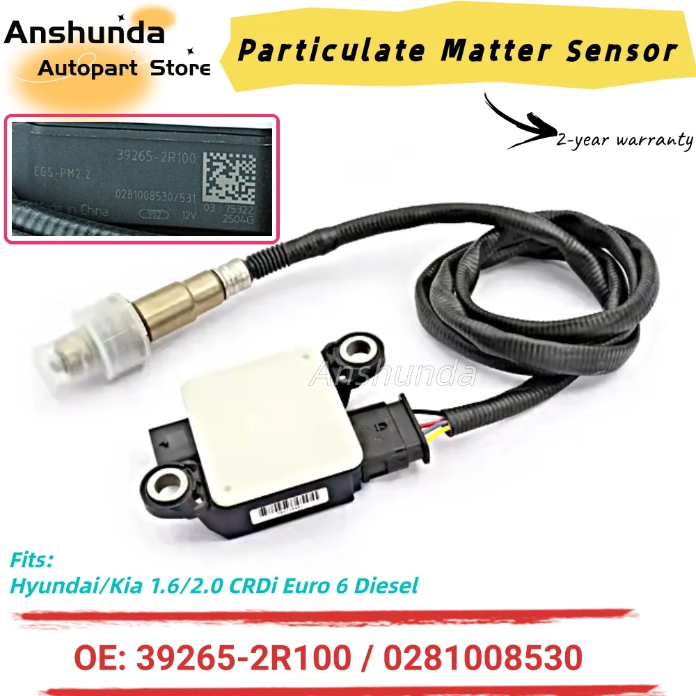 High Precision PM Sensor 392652R100 0281008530 Diesel Exhaust Sensor For Hyundai Kia
High Precision PM Sensor 392652R100 0281008530 Diesel Exhaust Sensor For Hyundai Kia
