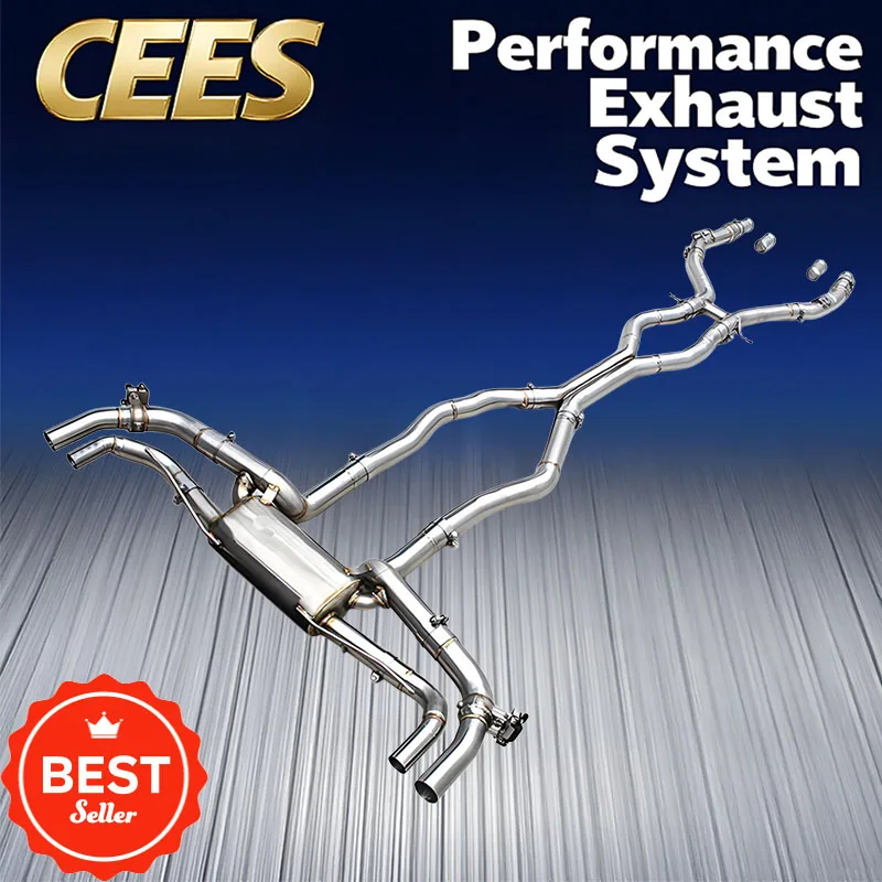 Тюнинг CEES Valvetronic Catback для Mercedes-Benz GLS580 4.0TT 2019-2024, выхлопная труба из нержавеющей стали с системой спортивных клапанов
Тюнинг CEES Valvetronic Catback для Mercedes-Benz GLS580 4.0TT 2019-2024, выхлопная труба из нержавеющей стали с системой спортивных клапанов