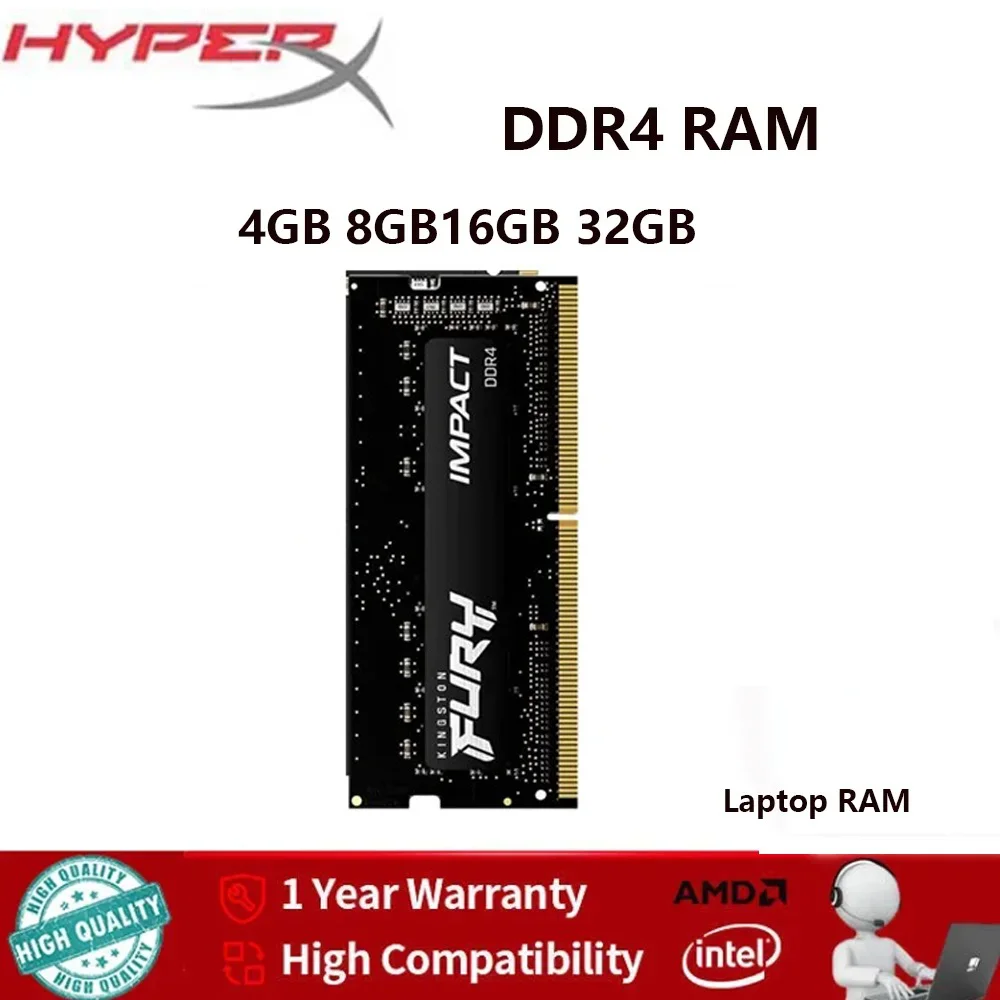 Оперативная память DDR4 Fury 4GB 8GB 16GB 32GB 1.2V 260pin 3200MHz 2666MHz 2400MHz PC4 для ноутбуков Sodimm
Оперативная память DDR4 Fury 4GB 8GB 16GB 32GB 1.2V 260pin 3200MHz 2666MHz 2400MHz PC4 для ноутбуков Sodimm
