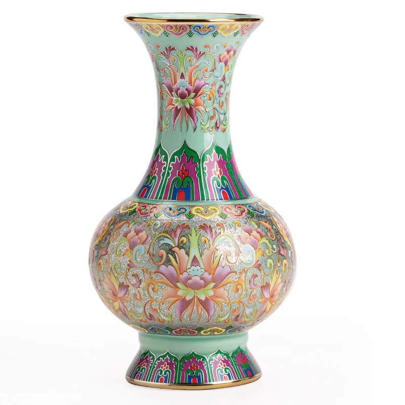 Jingdezhen handmade ceramic ornaments, new Chinese living room decorative vase tea set ornaments
Jingdezhen handmade ceramic ornaments, new Chinese living room decorative vase tea set ornaments