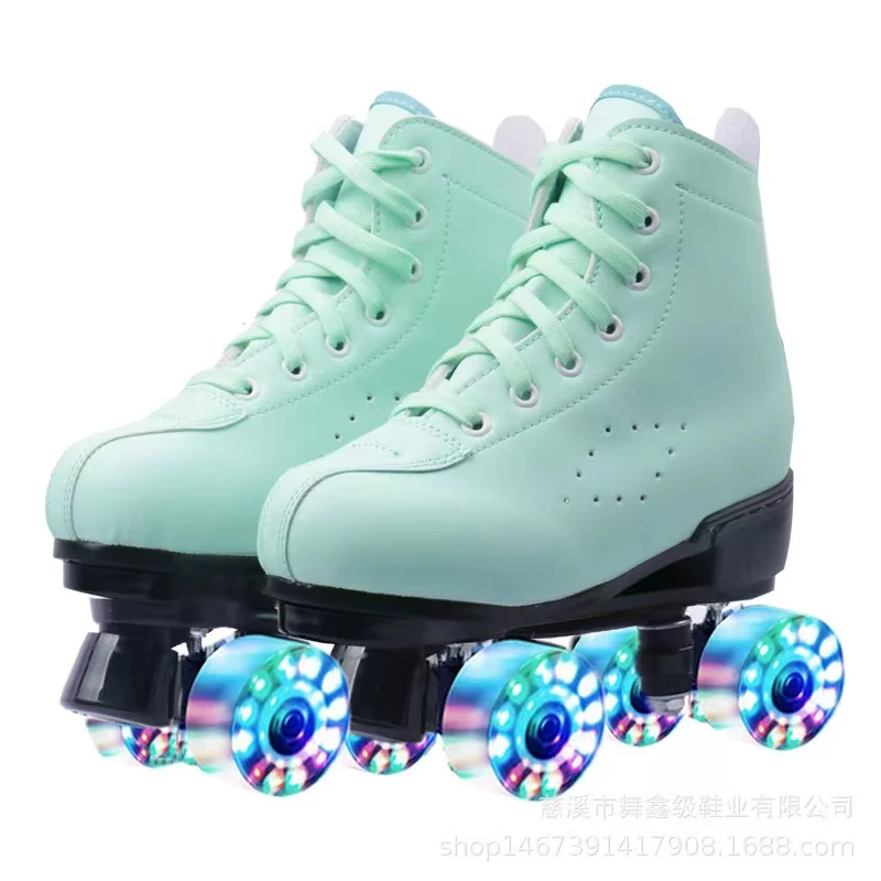 Обувь для роликовых коньков из полиуретана для мужчин и женщин, 4 Flash Wheels, 2 ряда, двойная линия скольжения, кроссовки для квадроцикла, начинающие
Обувь для роликовых коньков из полиуретана для мужчин и женщин, 4 Flash Wheels, 2 ряда, двойная линия скольжения, кроссовки для квадроцикла, начинающие