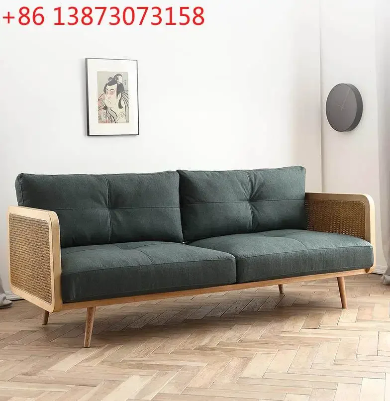 Log solid wood sofa winter and summer outdoor rattan sofa modern simple fabric three-person sofa can be customized
Log solid wood sofa winter and summer outdoor rattan sofa modern simple fabric three-person sofa can be customized
