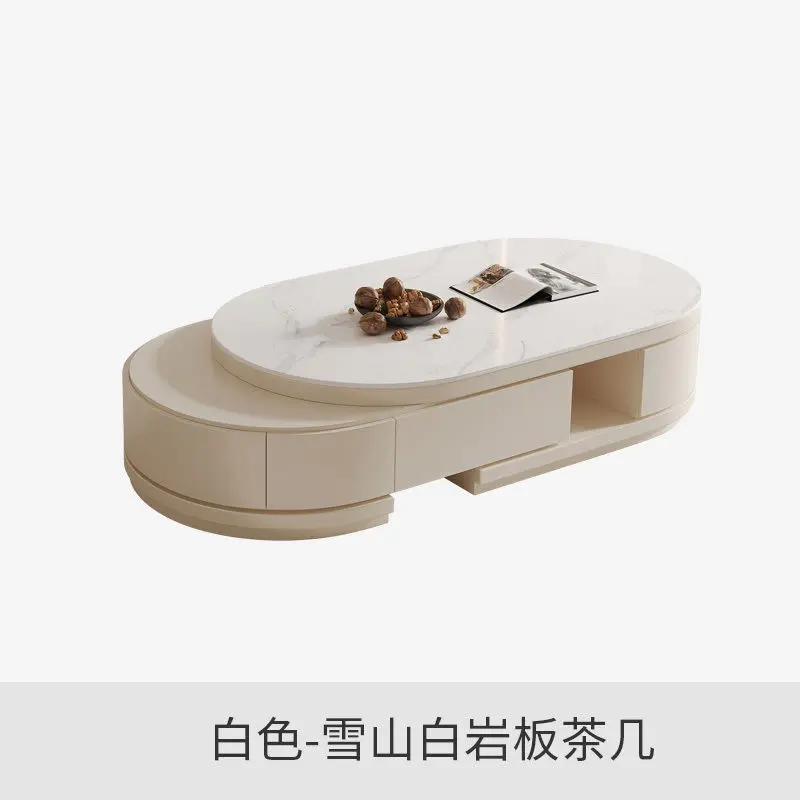 Cream wind retractable rock slab coffee table TV cabinet integrated modern simple living room size apartment coffee table
Cream wind retractable rock slab coffee table TV cabinet integrated modern simple living room size apartment coffee table