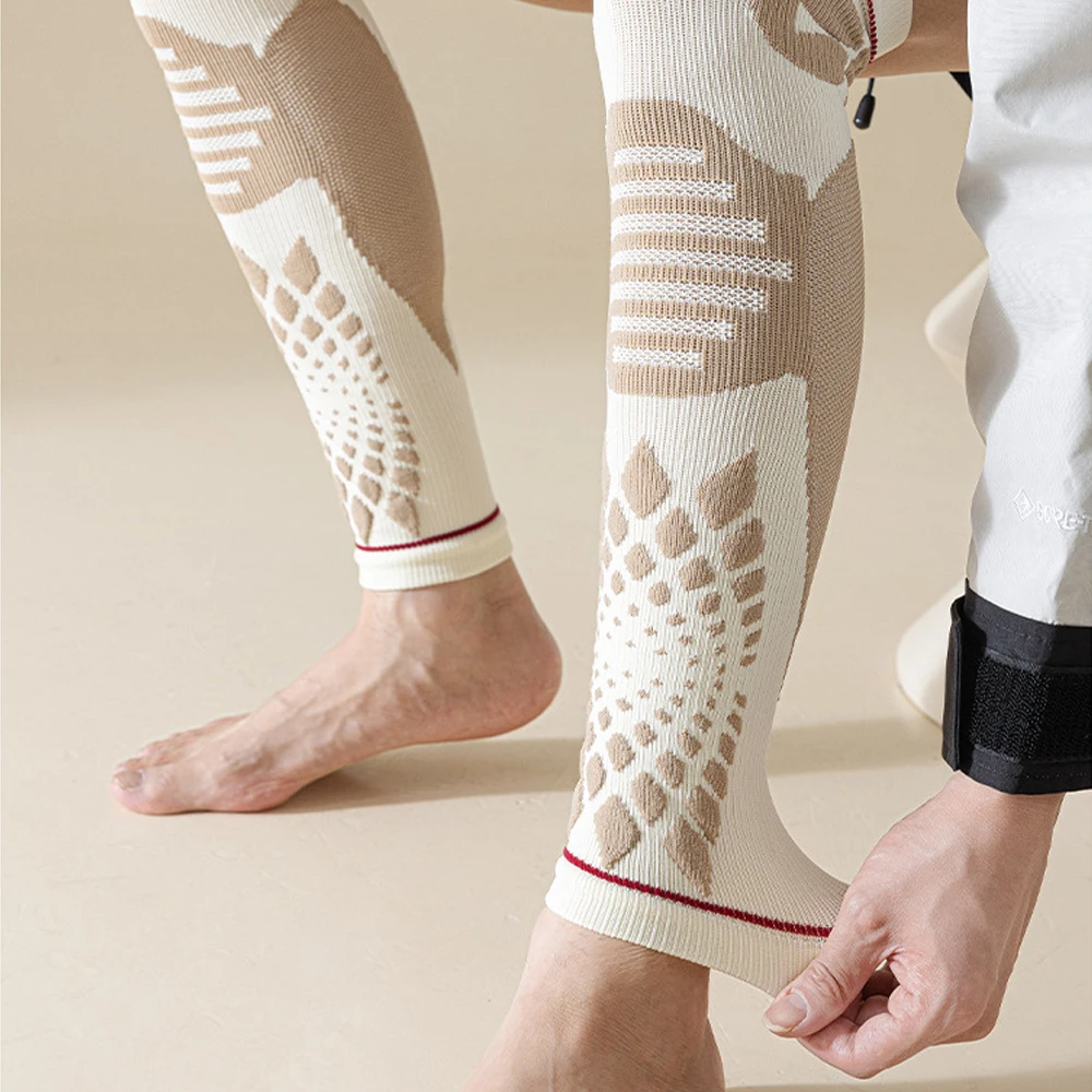 1Pair Calf Compression Sleeves for Men & Women – Footless Compression Socks for Running, Travel, Fitness, Nursing 
1Pair Calf Compression Sleeves for Men & Women – Footless Compression Socks for Running, Travel, Fitness, Nursing