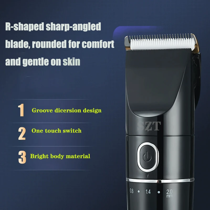 SZT8007 Профессиональные ультра-тихие машинки для стрижки волос для детей и младенцев, электрический триммер для машин для стрижки лысины
SZT8007 Профессиональные ультра-тихие машинки для стрижки волос для детей и младенцев, электрический триммер для машин для стрижки лысины