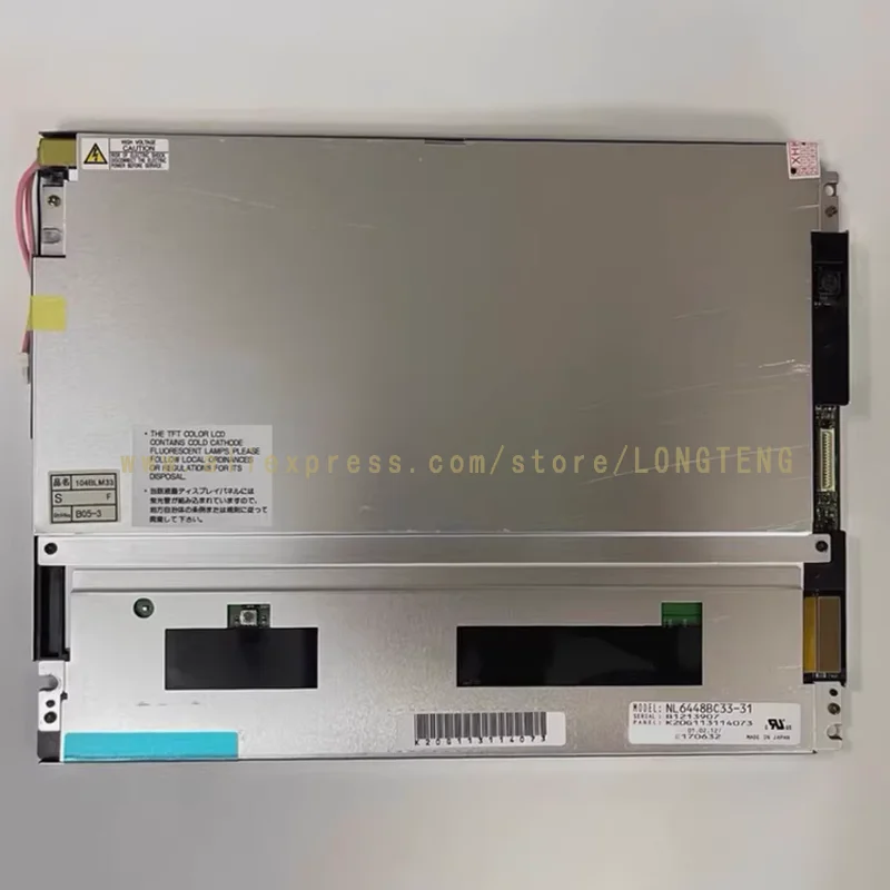 10.4 Inch NL6448AC33-29 NL6448AC33-21 NL6448AC33-29 LCD Display Suitable for industrial control equipment
10.4 Inch NL6448AC33-29 NL6448AC33-21 NL6448AC33-29 LCD Display Suitable for industrial control equipment