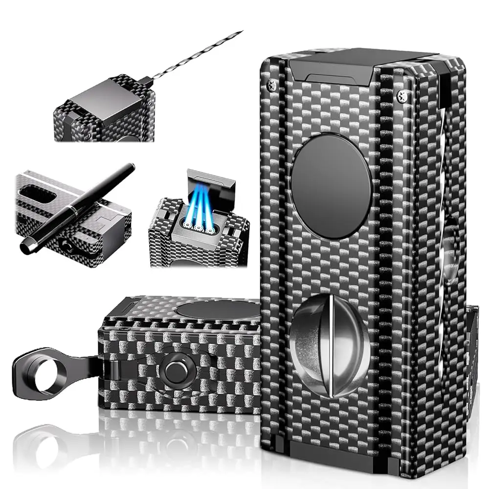 Ailexpress Recommendation - 5-in-1 Torch Lighter, Built-in Multi-Functional Accessories, Punch, Draw Enhancer Tool, Holder, Trip
Ailexpress Recommendation - 5-in-1 Torch Lighter, Built-in Multi-Functional Accessories, Punch, Draw Enhancer Tool, Holder, Trip