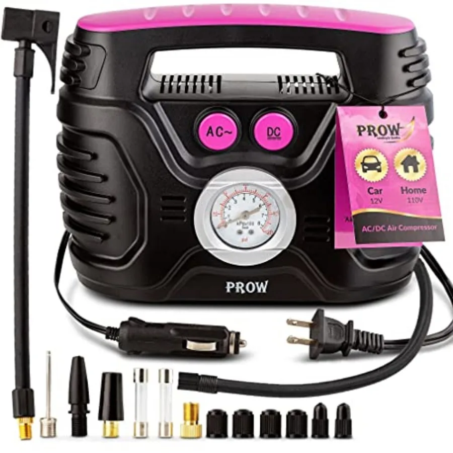 electric air compressor Portable tire inflator 12V 110V car and Bike Pump Presta and Schrader Valve Upscale Analog Pressure Gau
electric air compressor Portable tire inflator 12V 110V car and Bike Pump Presta and Schrader Valve Upscale Analog Pressure Gau