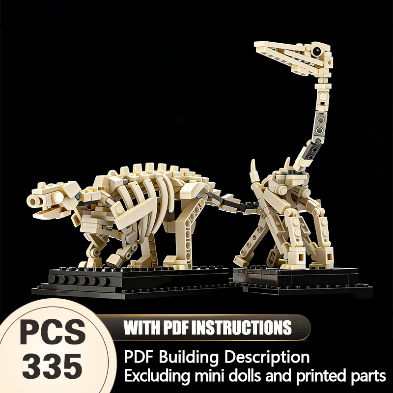 Creators Animal Series Model MOC Building Bricks Dinosaur Skeletons Modular Technology Gifts Holiday Assemble Children Toys Suit
Creators Animal Series Model MOC Building Bricks Dinosaur Skeletons Modular Technology Gifts Holiday Assemble Children Toys Suit