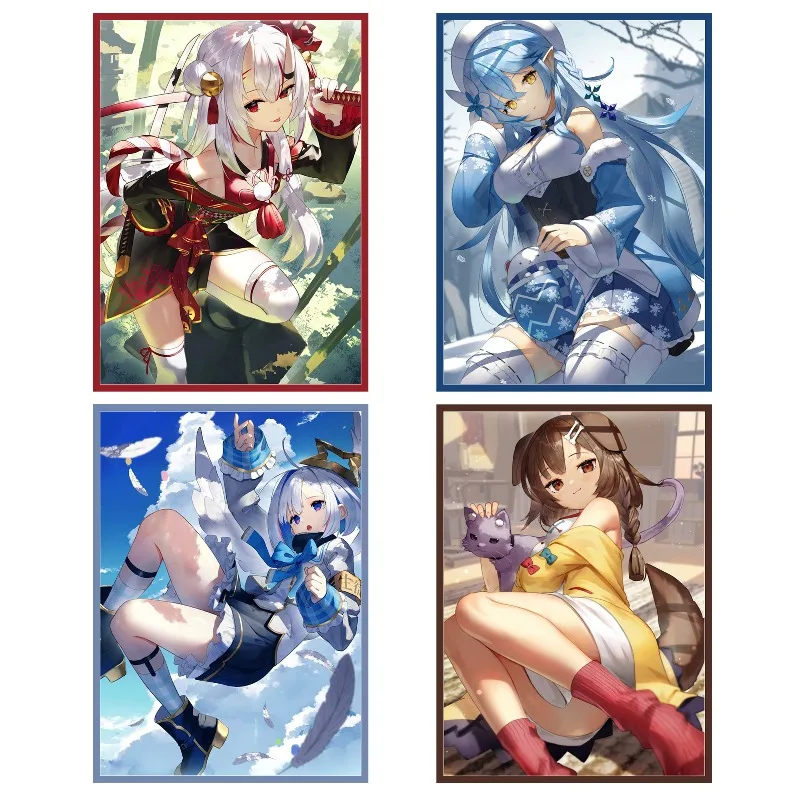 Набор из 60 карт Hololive: футляр для коллекционных карт с Накири Аяме, Инугами Короне, Аманэ Канатой, Юкиханой, Лами. Футляр для карт аниме-игр.
Набор из 60 карт Hololive: футляр для коллекционных карт с Накири Аяме, Инугами Короне, Аманэ Канатой, Юкиханой, Лами. Футляр для карт аниме-игр.