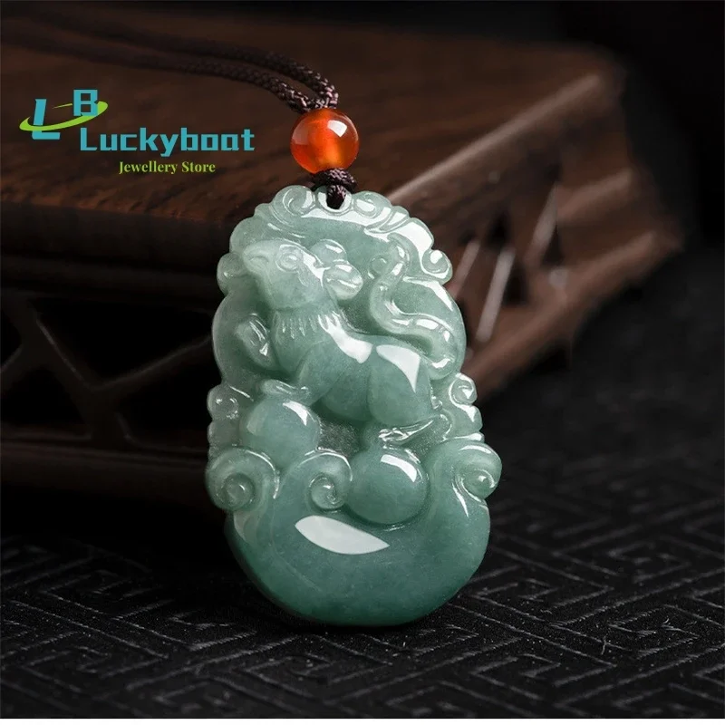 Hot Selling Natural Hand-Carve Jade Emerald Zodiac Rat Necklace Pendant Fashion Accessories Men Women Luck Gifts Amulet Hot Sell
Hot Selling Natural Hand-Carve Jade Emerald Zodiac Rat Necklace Pendant Fashion Accessories Men Women Luck Gifts Amulet Hot Sell