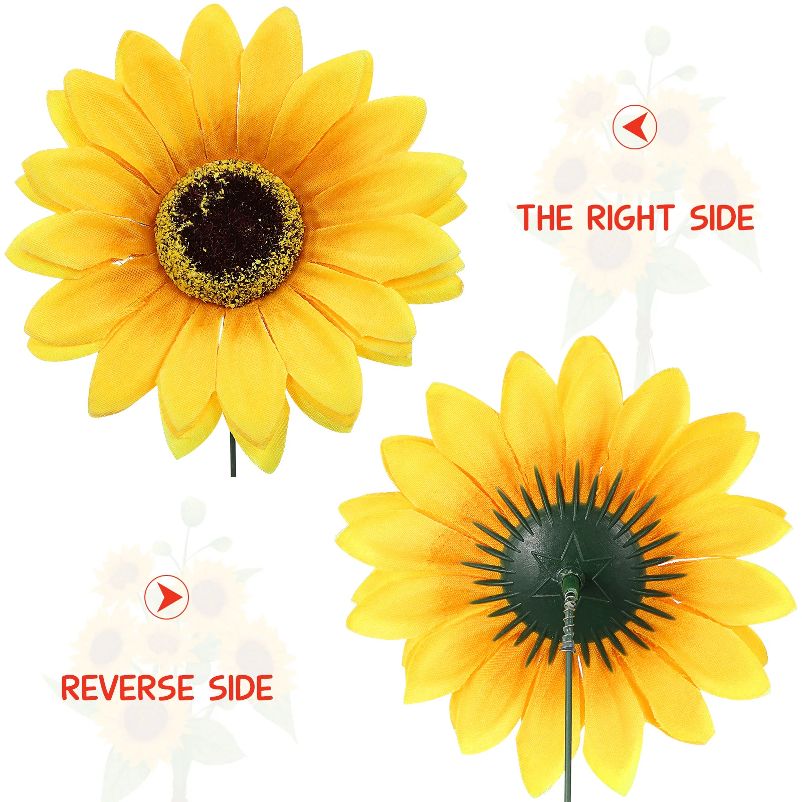 5 шт. стабильный садовый кол с подсолнухом, реалистичное украшение для газона, уличный двор, цветок, вставка, знак, декоративный садовый орнамент
5 шт. стабильный садовый кол с подсолнухом, реалистичное украшение для газона, уличный двор, цветок, вставка, знак, декоративный садовый орнамент