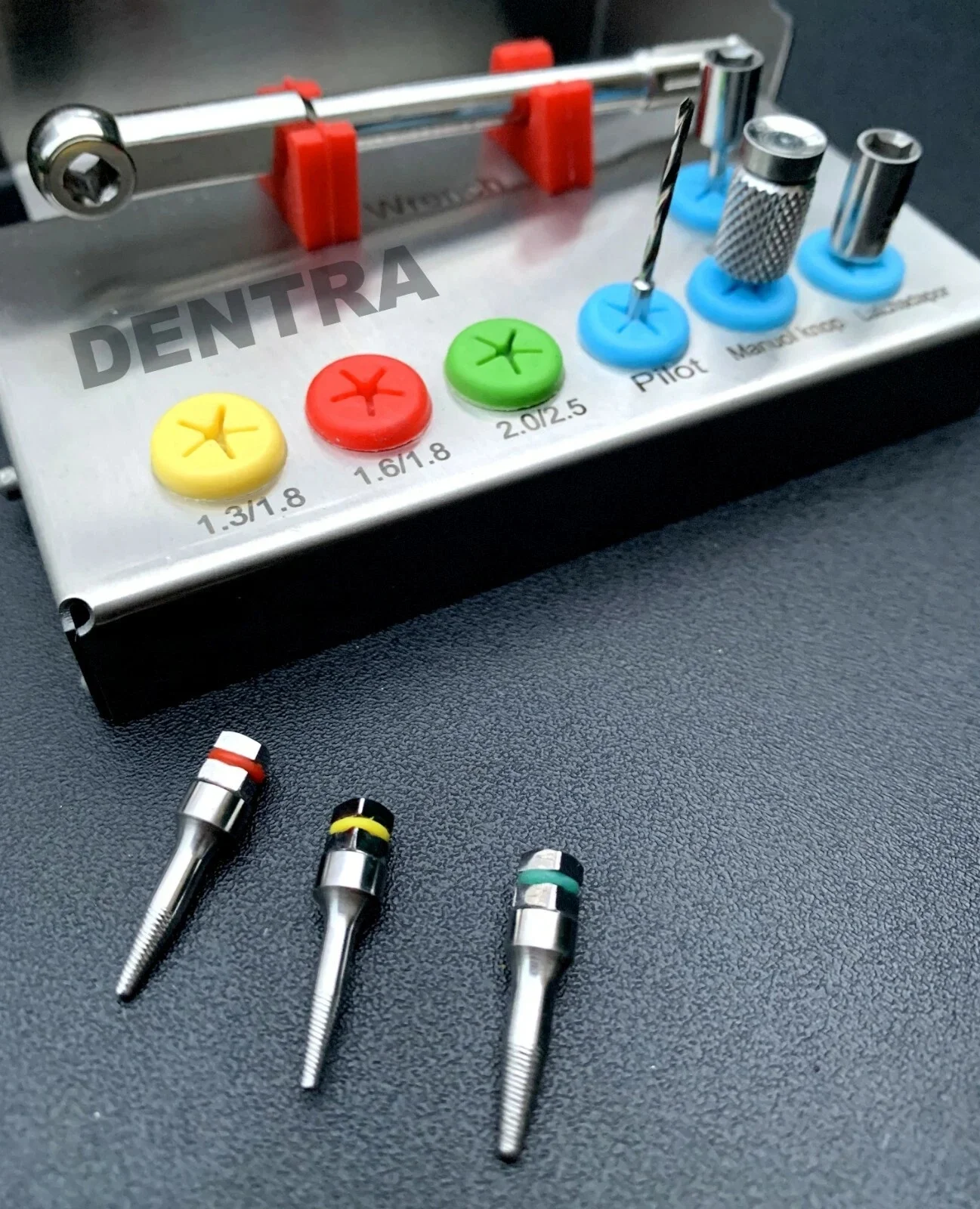 Dental Implant Removal Kit Bone Expander SOS Set Broken Fixture Ratchet Wrench
Dental Implant Removal Kit Bone Expander SOS Set Broken Fixture Ratchet Wrench