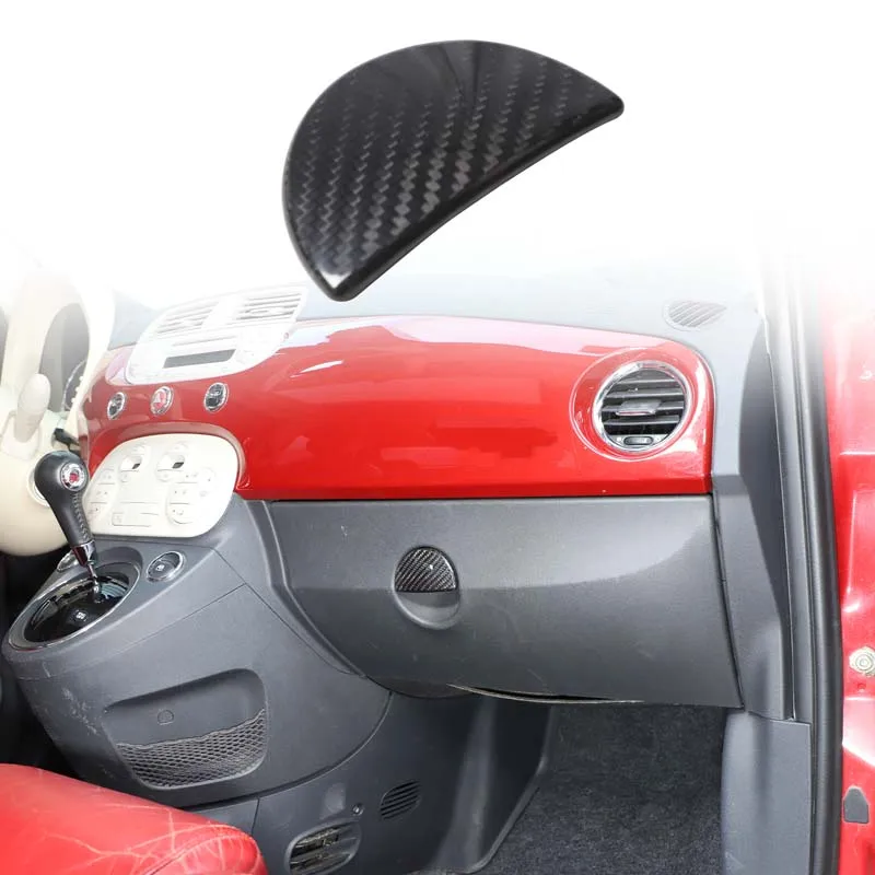 1Pcs Real Carbon Fiber For Fiat 500 2007-2026+ Car Passenger Glovebox Switch Decoration Sticker Interior Protection Accessories
1Pcs Real Carbon Fiber For Fiat 500 2007-2026+ Car Passenger Glovebox Switch Decoration Sticker Interior Protection Accessories