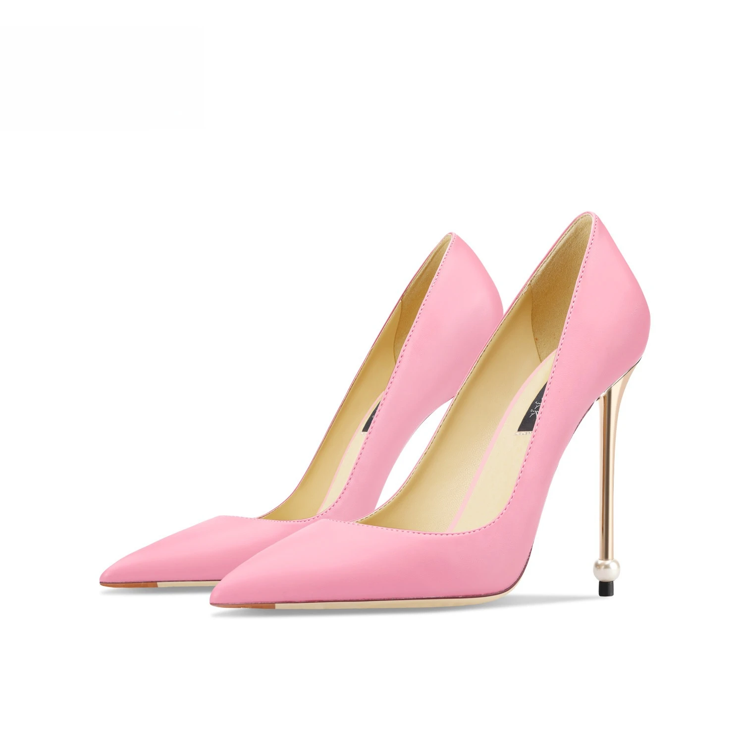 Leather Pink Pearl Metal Heel High Heels Women's 2026 New European and American Pointed Steel Heel Fashion Single Shoes
Leather Pink Pearl Metal Heel High Heels Women's 2026 New European and American Pointed Steel Heel Fashion Single Shoes