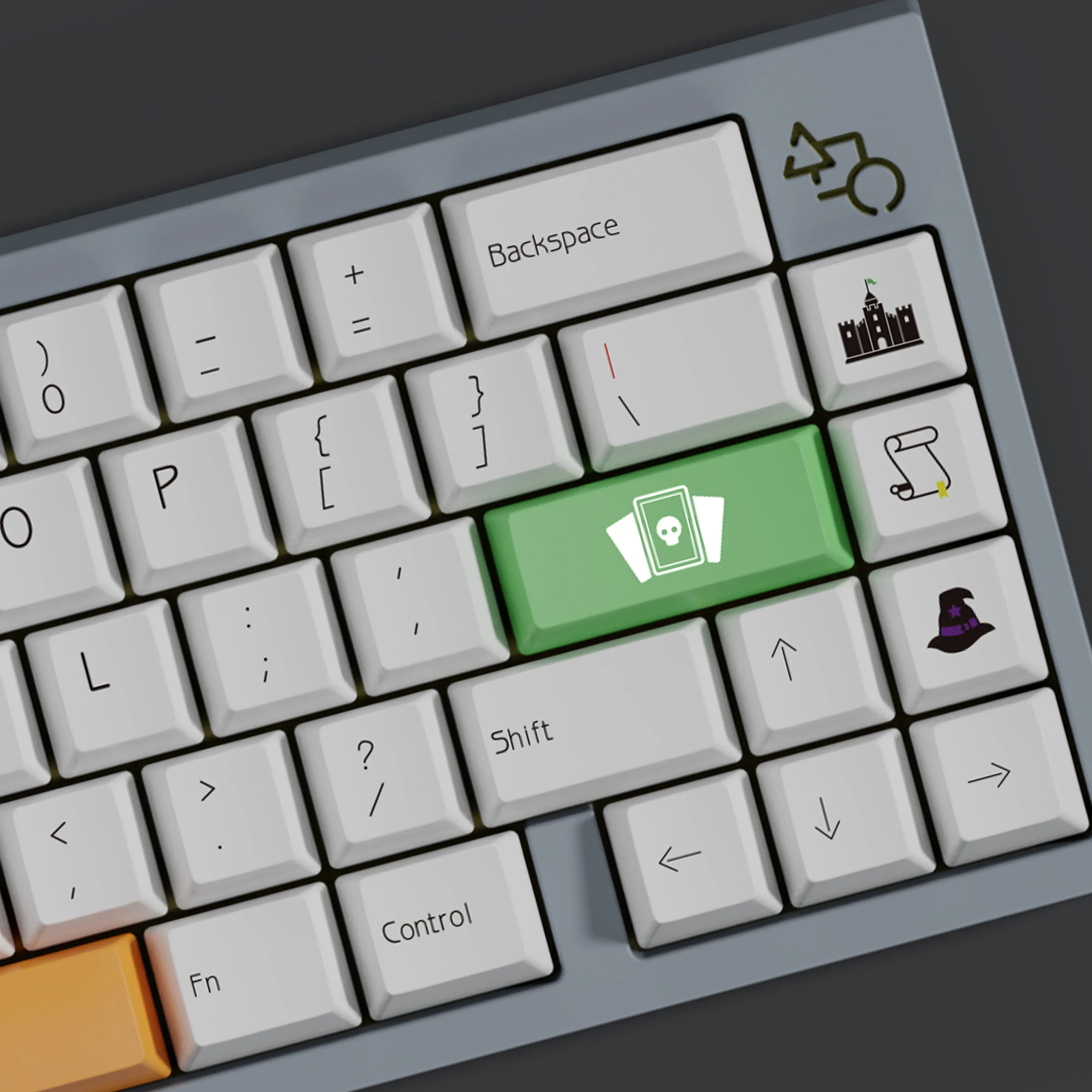 Customized keyboard pbt sublimation original height keycap split space-W & D