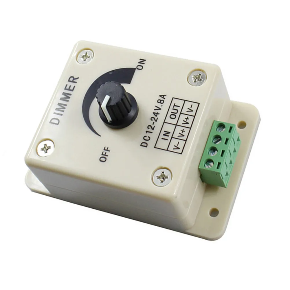 12V 8A LED Panel Dimmer Rotary Switch Wall Mounted Pwm Adjustable Brightness Manual Dimmer Extend Bulb Life
12V 8A LED Panel Dimmer Rotary Switch Wall Mounted Pwm Adjustable Brightness Manual Dimmer Extend Bulb Life