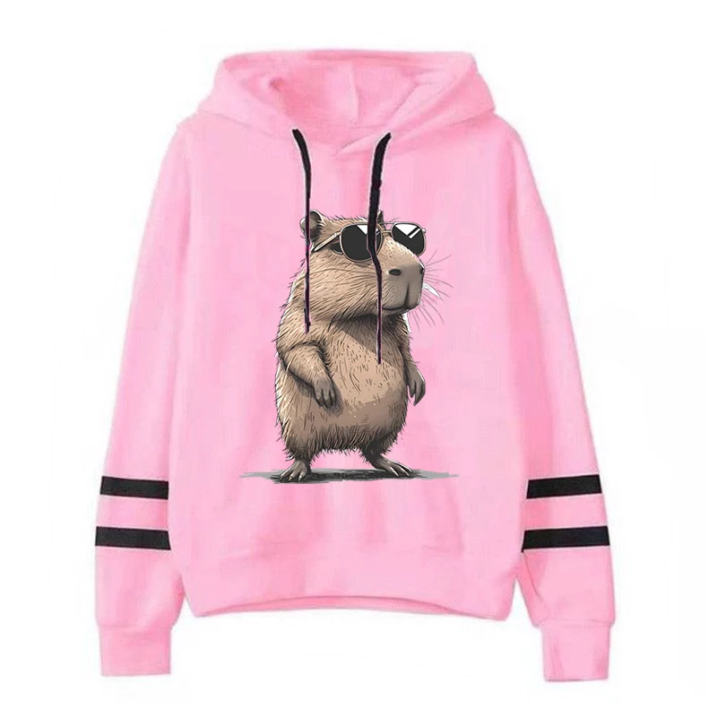 Kawaii мультфильм капибара толстовка Harajuku модная уличная толстовка с капюшоном для женщин/мужчин крутые очки капибары классическая толстовка с капюшоном
Kawaii мультфильм капибара толстовка Harajuku модная уличная толстовка с капюшоном для женщин/мужчин крутые очки капибары классическая толстовка с капюшоном