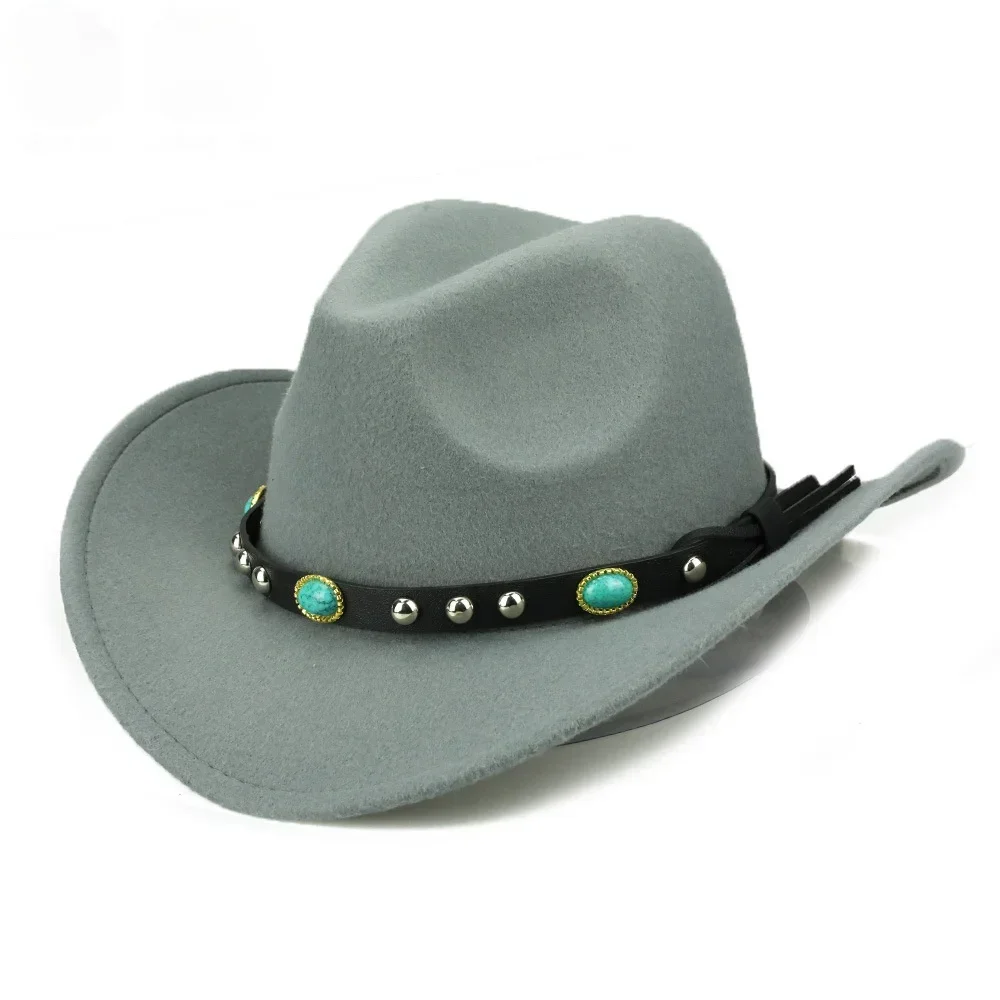 Cowboy Hat Faux Leather Men and Women Travel Caps Fashion Western Hats Cowboy Sun Hat
Cowboy Hat Faux Leather Men and Women Travel Caps Fashion Western Hats Cowboy Sun Hat