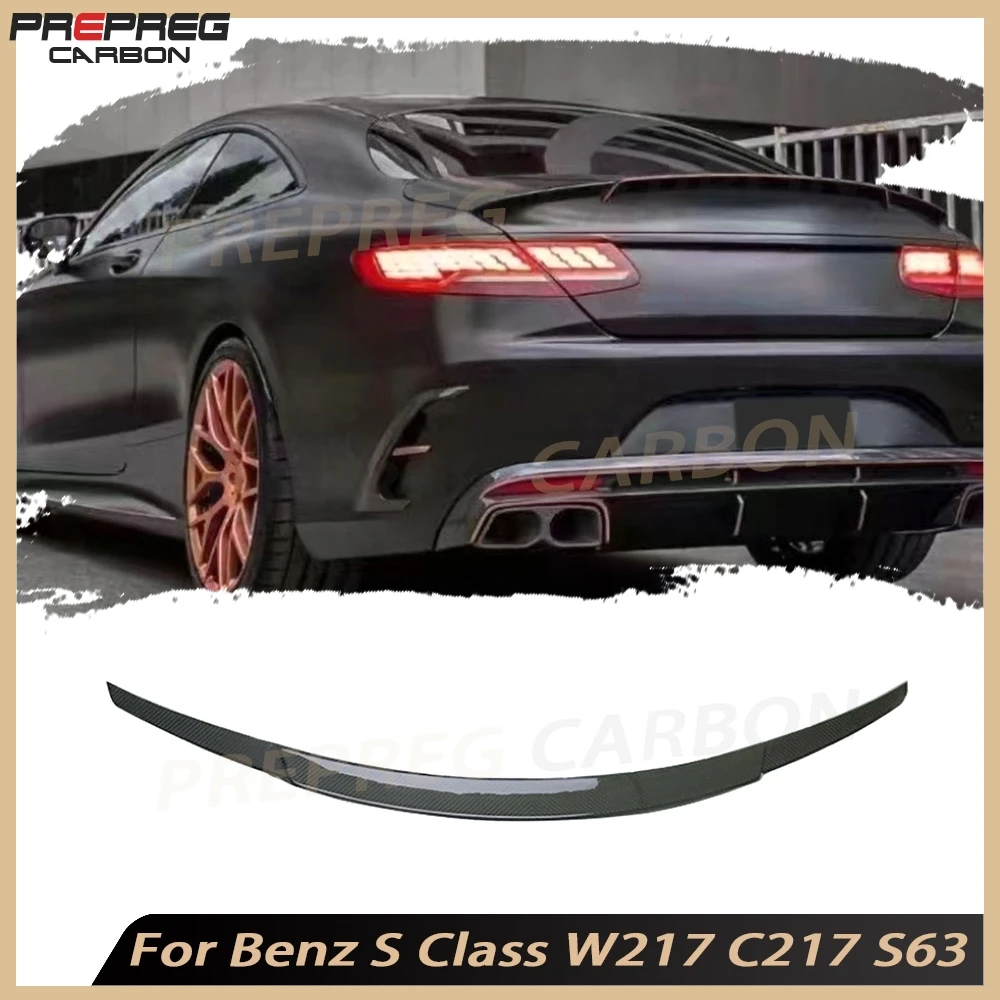 B Style Rear Spoiler Rear Trunk Spoiler Car Style Body Kits Accessories for Benz S Class W217 C217 S63 S65 AMG Coupe 2014-2019
B Style Rear Spoiler Rear Trunk Spoiler Car Style Body Kits Accessories for Benz S Class W217 C217 S63 S65 AMG Coupe 2014-2019