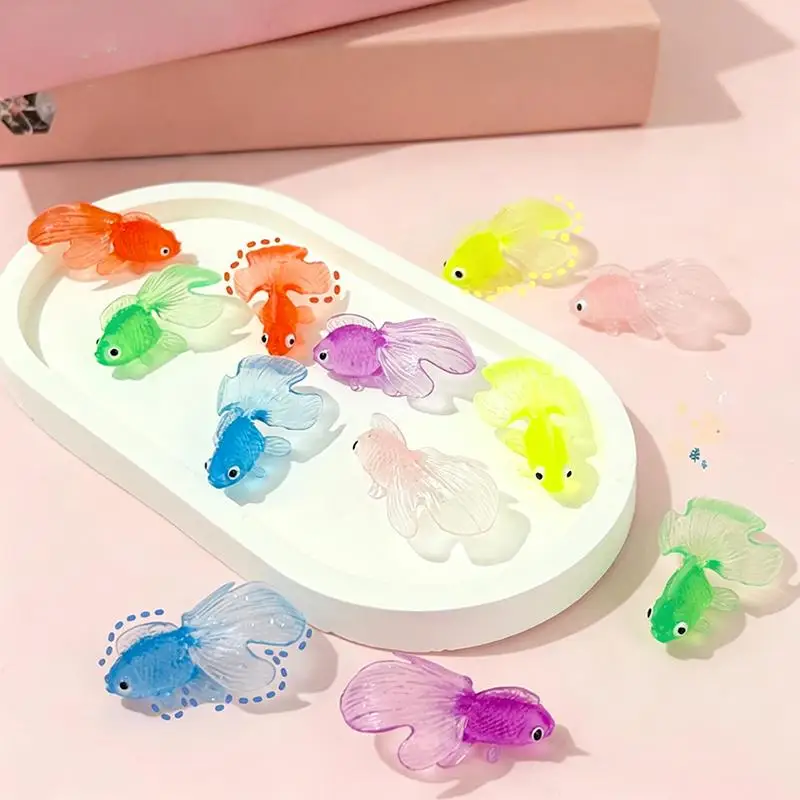 Realistic Floating Artificial Goldfish 10/20PCS Rubber Fake Fish for Betta Tank Aquarium Office Decor
Realistic Floating Artificial Goldfish 10/20PCS Rubber Fake Fish for Betta Tank Aquarium Office Decor