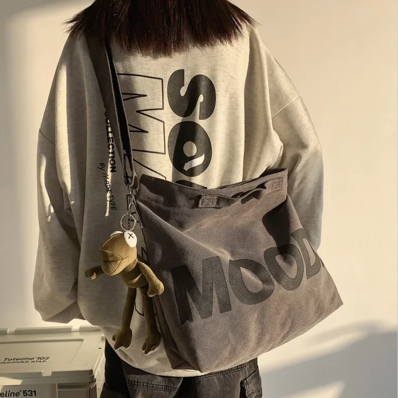 Korean Canvas Crossbody Bags for Women 2025 Casual Girls Student Shoulder Messenger Bag Fashion Large Cloth Female Handbag Black
Korean Canvas Crossbody Bags for Women 2025 Casual Girls Student Shoulder Messenger Bag Fashion Large Cloth Female Handbag Black