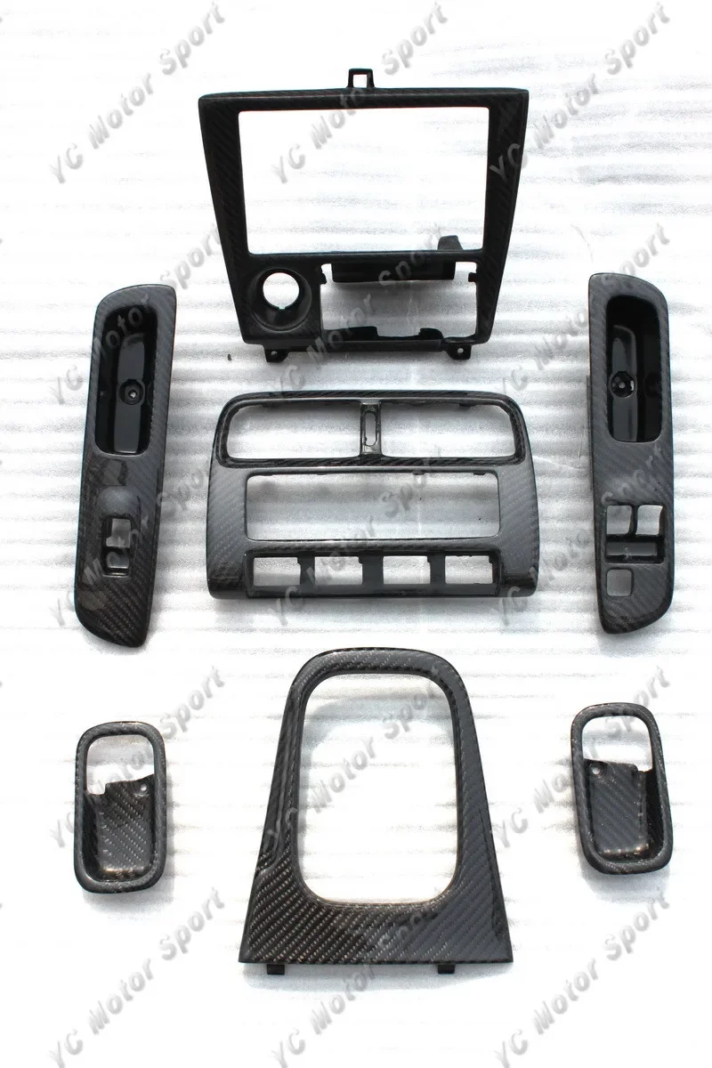 Car Accessories Carbon Fiber RHD Interior Trim Fit For 1995-1998 S14 Zenki S14A Kouki Interior Replacements 7pcs
Car Accessories Carbon Fiber RHD Interior Trim Fit For 1995-1998 S14 Zenki S14A Kouki Interior Replacements 7pcs