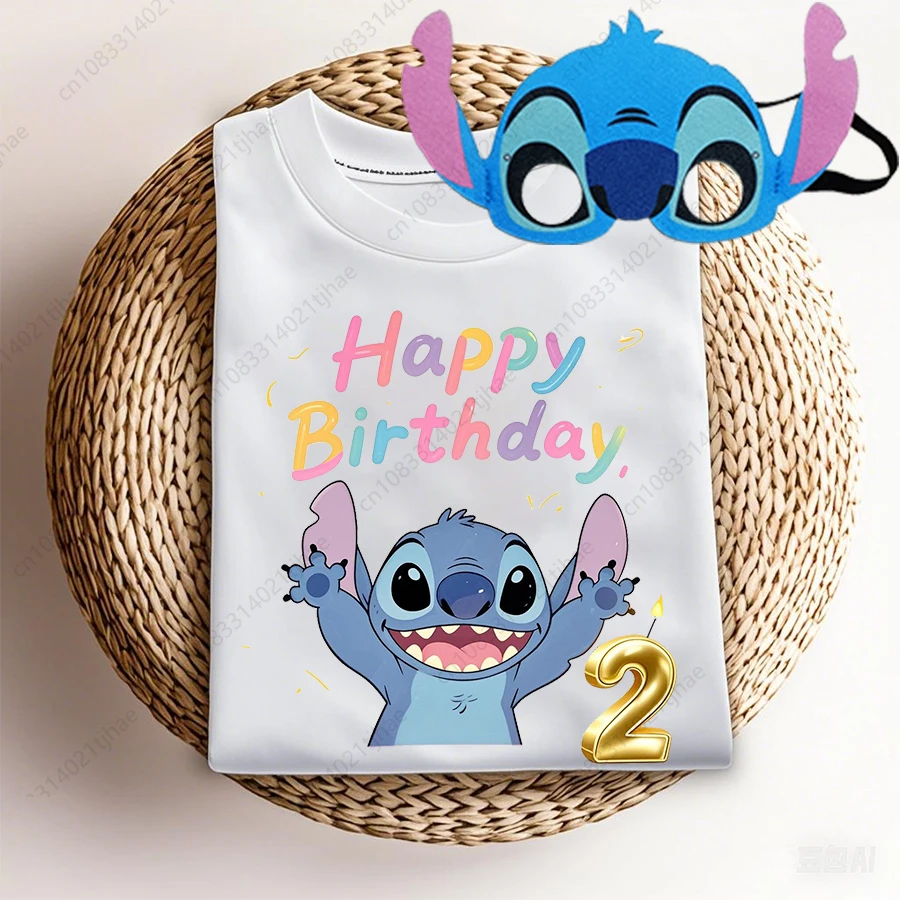 Lilo Stitch 1-9 детские футболки на день рождения для детской вечеринки, футболки для девочек, детская праздничная футболка с одеждой, футболка для мальчиков
Lilo Stitch 1-9 детские футболки на день рождения для детской вечеринки, футболки для девочек, детская праздничная футболка с одеждой, футболка для мальчиков