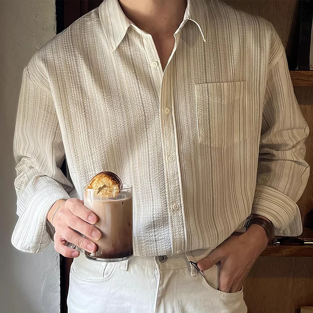 All Season Casual Shirts For Men Drape Shirt Long Sleeves Casual All Seasons Use Brand New Condition Khaki Color
All Season Casual Shirts For Men Drape Shirt Long Sleeves Casual All Seasons Use Brand New Condition Khaki Color