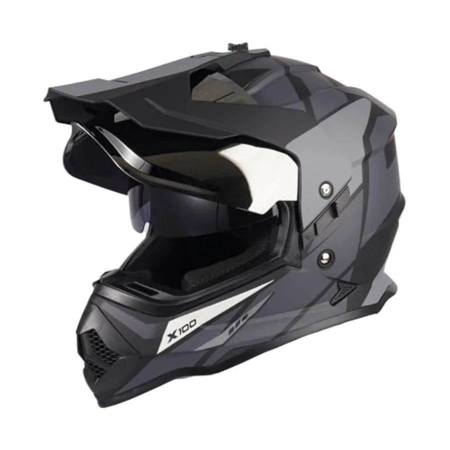 Dual Sport Adventure Motorcycle Helmet DOT Certified for Adults, UV Protected Dual Visor and Intercom Slot, ATV UTV Dirt Bike S
Dual Sport Adventure Motorcycle Helmet DOT Certified for Adults, UV Protected Dual Visor and Intercom Slot, ATV UTV Dirt Bike S