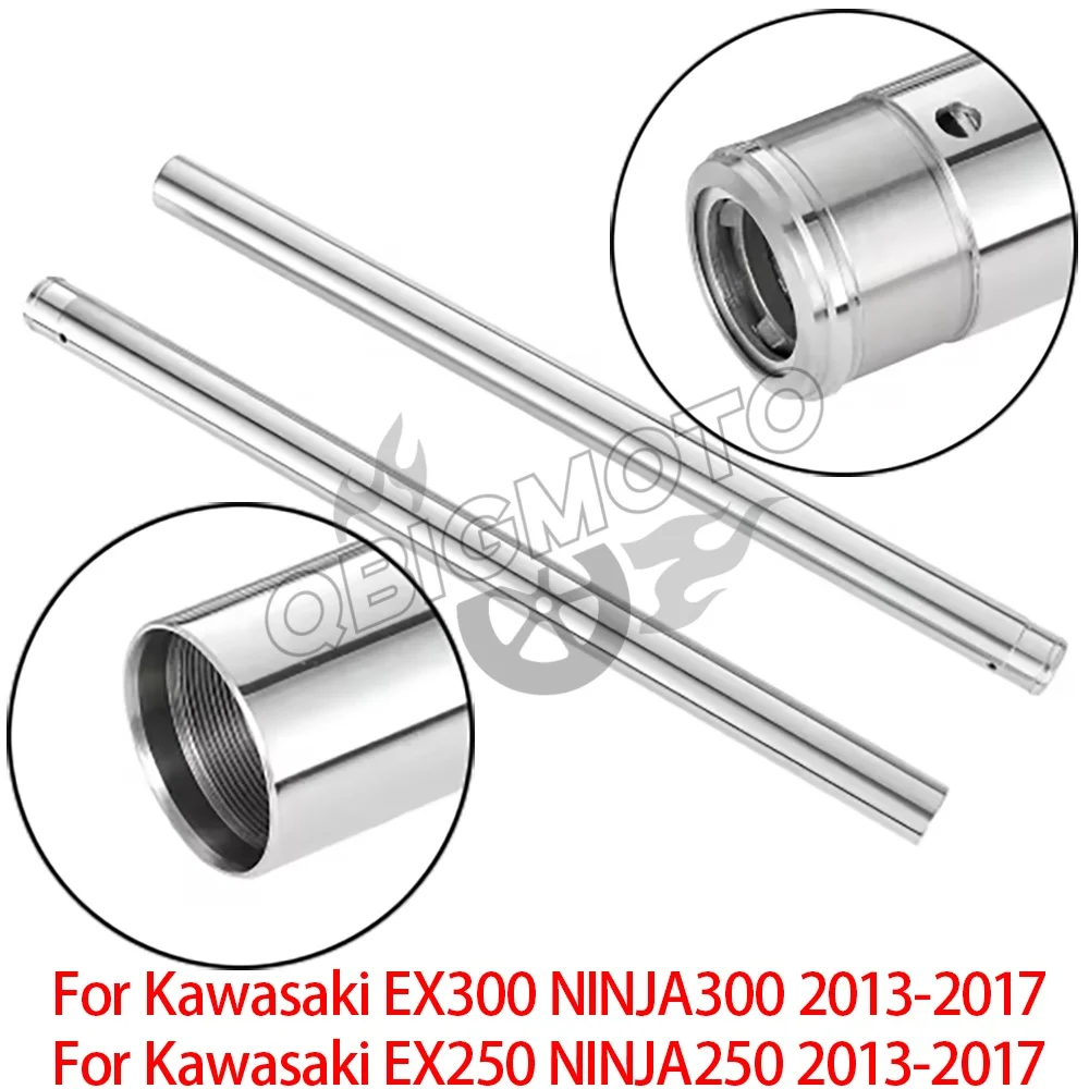 Motorcycle Front Suspension Fork Inner Tubes Set For Kawasaki NINJA 250 300 EX300 NINJA300 EX250 NINJA250 NINJA-250 2017-2013
Motorcycle Front Suspension Fork Inner Tubes Set For Kawasaki NINJA 250 300 EX300 NINJA300 EX250 NINJA250 NINJA-250 2017-2013