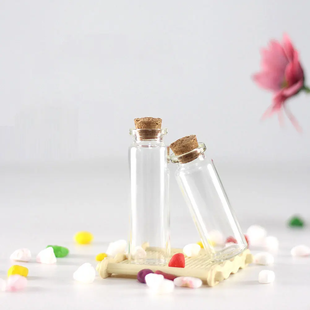 12 Pcs Bottles 24x60mm Mini Glass 15ml Wish Spell Jars with Cork Clear Vials for Spell Jars Sand Perfume Storage
12 Pcs Bottles 24x60mm Mini Glass 15ml Wish Spell Jars with Cork Clear Vials for Spell Jars Sand Perfume Storage