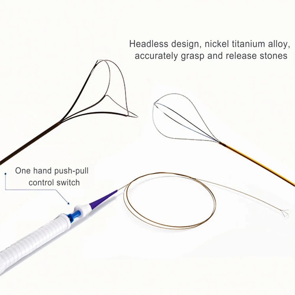 Medical Disposables Surgical Urology Stone Retrieval Basket Ureteral Stone Basket
Medical Disposables Surgical Urology Stone Retrieval Basket Ureteral Stone Basket