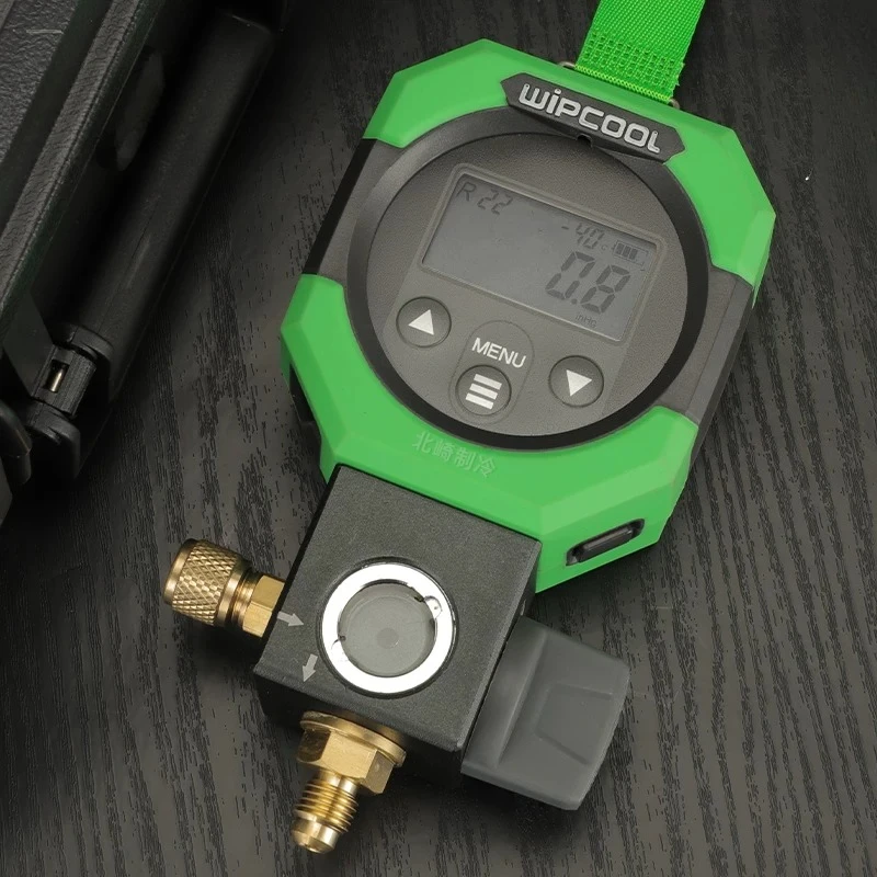 MDG-1 Digital Display Refrigerant Fluorine Filling Gauge Snow Seed Gauge Air Conditioning Gauge Valve Fluorine Filling Tool
MDG-1 Digital Display Refrigerant Fluorine Filling Gauge Snow Seed Gauge Air Conditioning Gauge Valve Fluorine Filling Tool