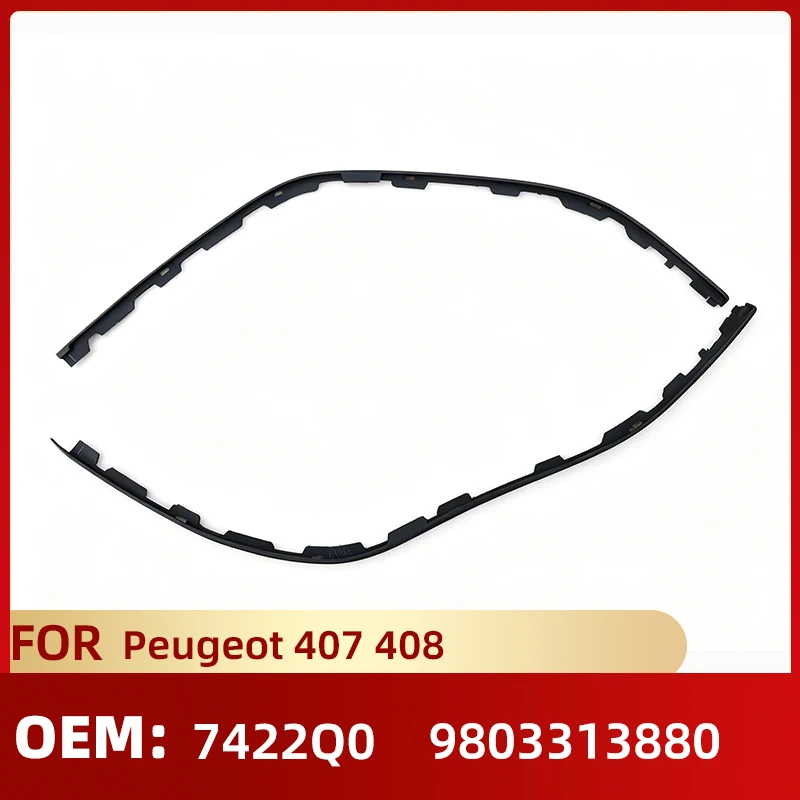 Front Bumper Lower Panel Trim Cover Spoiler Black Plasticn 7422Q0 9803313880 for Peugeot 407 408
Front Bumper Lower Panel Trim Cover Spoiler Black Plasticn 7422Q0 9803313880 for Peugeot 407 408