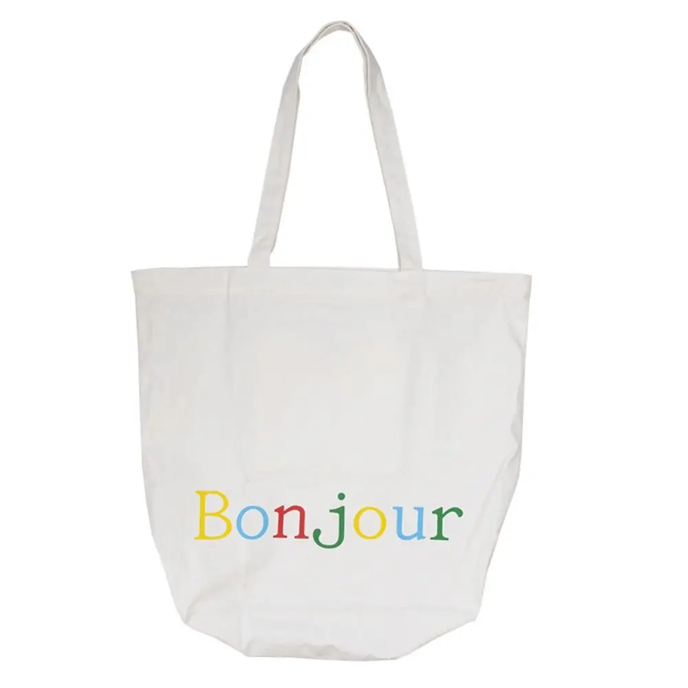 Summer Canvas Shopping Bags Fashion Letter Print Solid Color Travel Shoulder Bags Reusable Large Capacity Beach Tote Bag
Summer Canvas Shopping Bags Fashion Letter Print Solid Color Travel Shoulder Bags Reusable Large Capacity Beach Tote Bag
