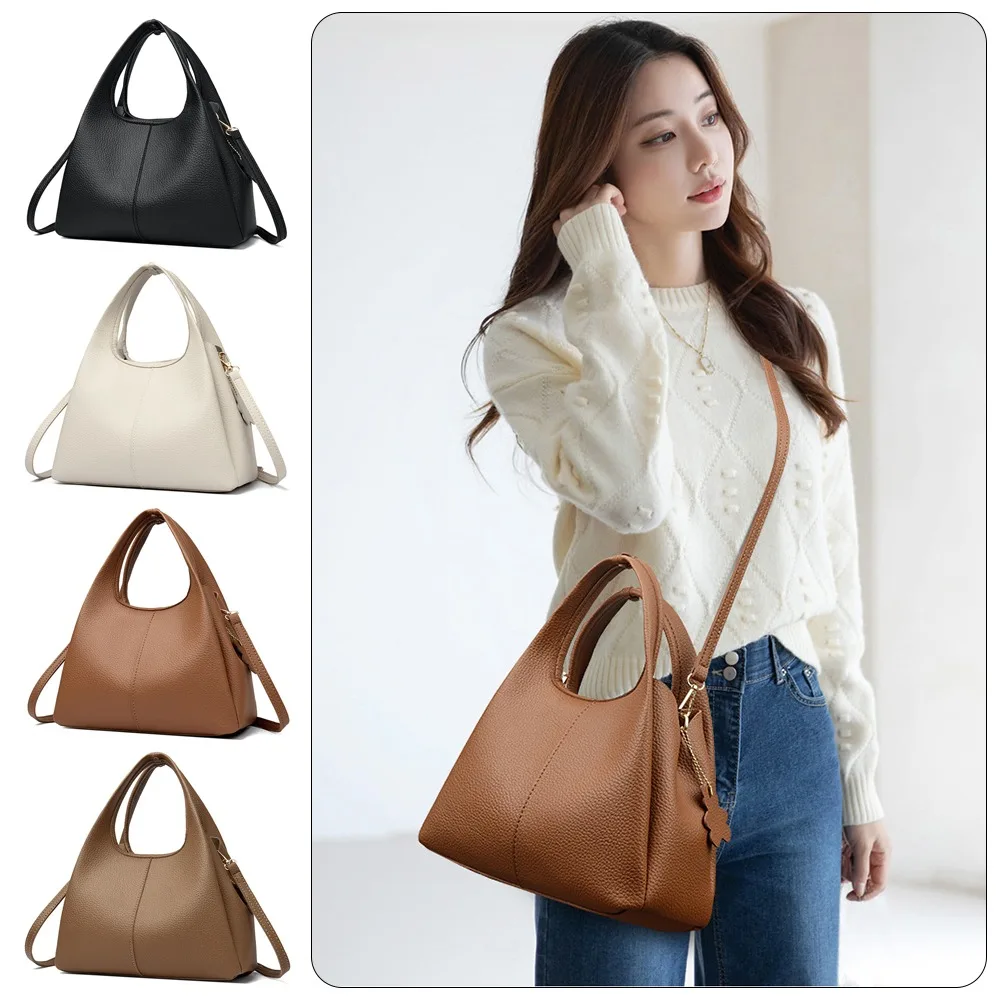 Large Capacity Luxury Handbag Solid Color PU Leather Crossbody Bag Soft Shoulder Bag
Large Capacity Luxury Handbag Solid Color PU Leather Crossbody Bag Soft Shoulder Bag