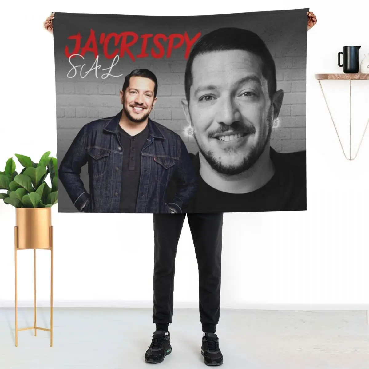 Sal Vulcano Impractical Jokers Sal Throw Blanket Cozy Warm Blanket for Bed Room Decor
Sal Vulcano Impractical Jokers Sal Throw Blanket Cozy Warm Blanket for Bed Room Decor