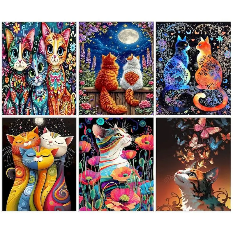 CHENISTORY Abstract Painting by numbers For Adults Picture Paint Animals Cat Frameless Drawing by numbers Handicraft Art Home de
CHENISTORY Abstract Painting by numbers For Adults Picture Paint Animals Cat Frameless Drawing by numbers Handicraft Art Home de