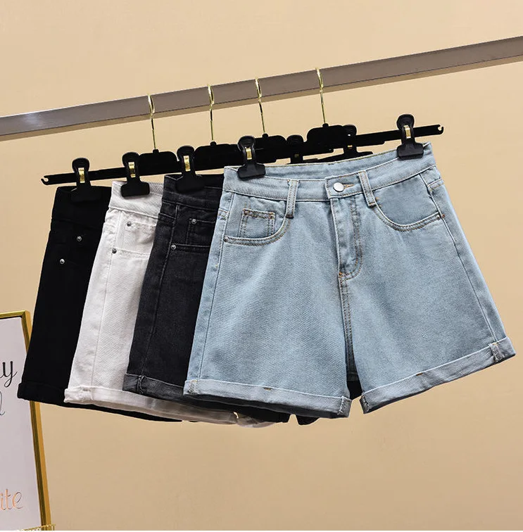 Cowboy shorts for female students Korean version high waisted summer new casual hot pants for girls
Cowboy shorts for female students Korean version high waisted summer new casual hot pants for girls