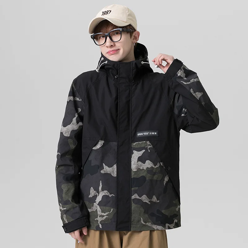 Куртка для походов на открытом воздухе для мужчин и женщин, ветрозащитная, водонепроницаемая, с капюшоном, портативная, для треккинга, альпинизма, спортивная ветровка
Куртка для походов на открытом воздухе для мужчин и женщин, ветрозащитная, водонепроницаемая, с капюшоном, портативная, для треккинга, альпинизма, спортивная ветровка