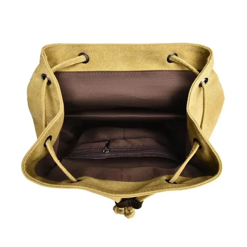 Crafted with a stylish look this high end canvas backpack works for travel school and casual daily use
Crafted with a stylish look this high end canvas backpack works for travel school and casual daily use