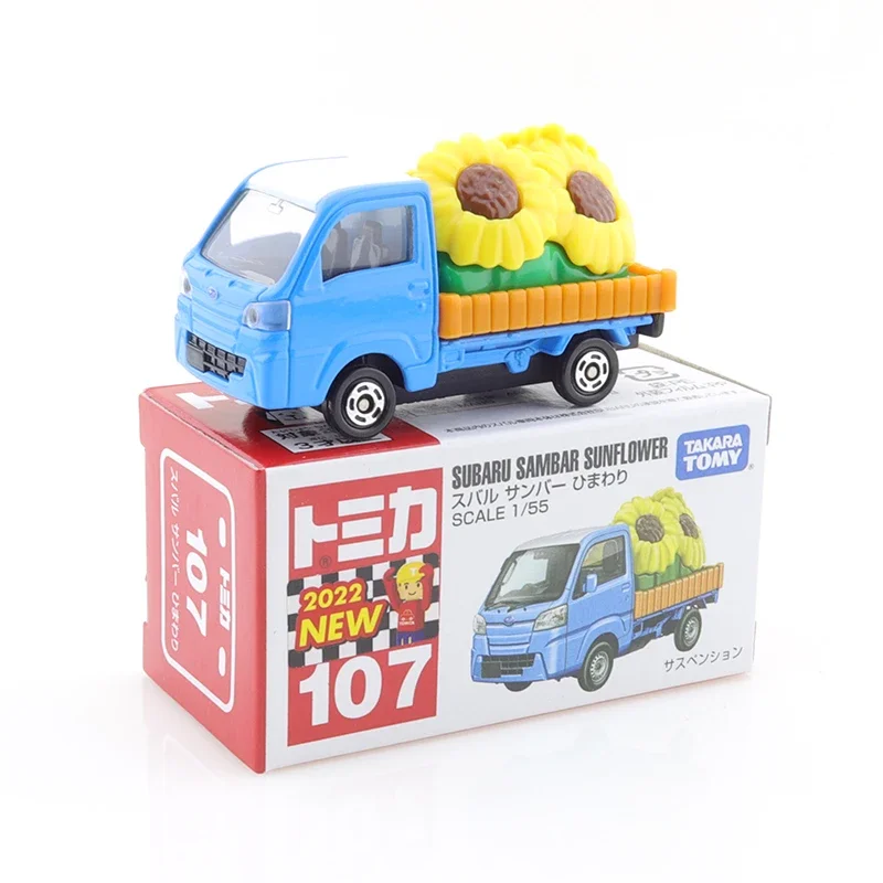 Takara Tomy Tomica No.107 Subaru Sambar подсолнухи масштаб 1:55 литая машина мотор автомобиль миниатюрная Металлическая Модель Новые детские игрушки
Takara Tomy Tomica No.107 Subaru Sambar подсолнухи масштаб 1:55 литая машина мотор автомобиль миниатюрная Металлическая Модель Новые детские игрушки